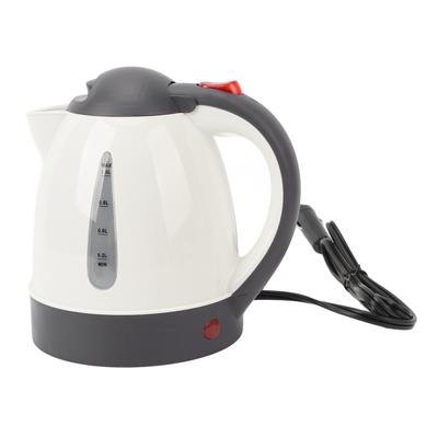 Portable Car Electric Kettle 1000ml Road Trip Travel Cigarette Lighter Car Truck Heated Water Tea Coffee Kettle Auto