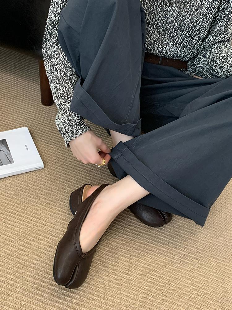 Fashion Vintage Japanese Style Sandals Women Fashion Round Toe Ankle Strap Buckle Casual Shoes Elegant Comfortable Sandalias De Mujer