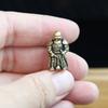 Armor Warrior EDC DIY Knife Beads Lanyard Pendants Vintage Color Brass Outdoor Tools Metal Copper Soldiers Paracord Accessories