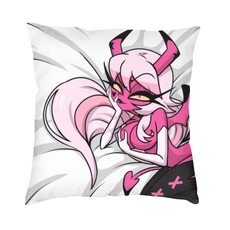 

Современный чехол для диванной подушки Hazbin Alastor Buddy, мягкий чехол для подушки в стиле аниме, декоративная наволочка для дома 30x30cm