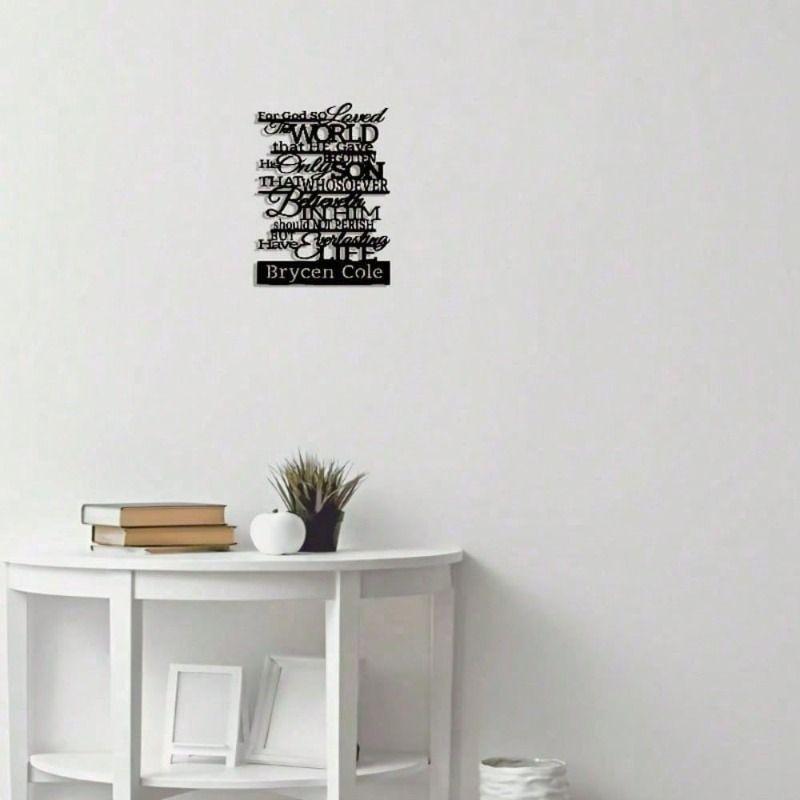 Wall Metal Decor Panel Iron Art Handcrafted Home