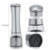 Stainless Steel & Acrylic Manual Salt & Pepper Mill Grinder Kitchen Cooking Tool