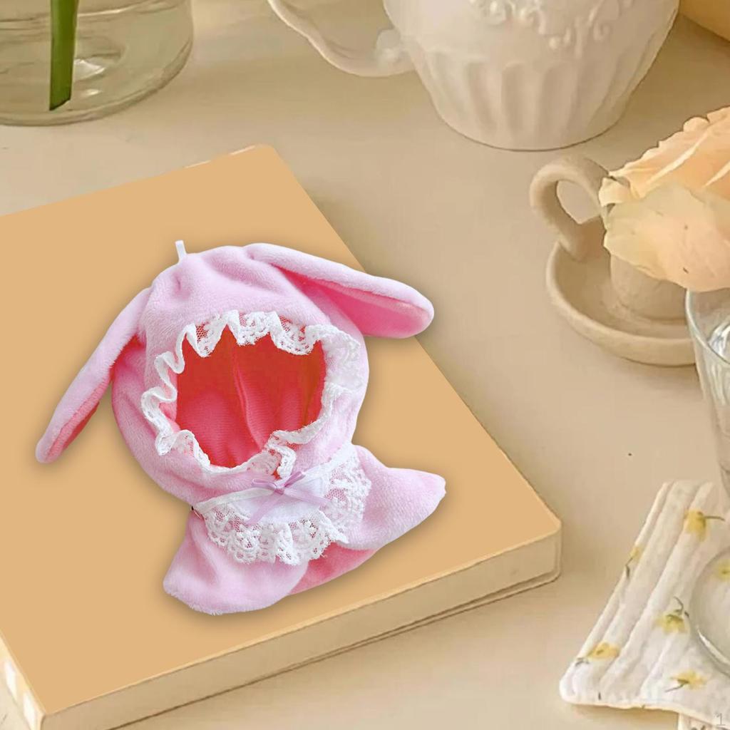 15cm and 17cm Doll Hoodie Cloak Outfits Clothing for Dolls Costume DIY Supplies