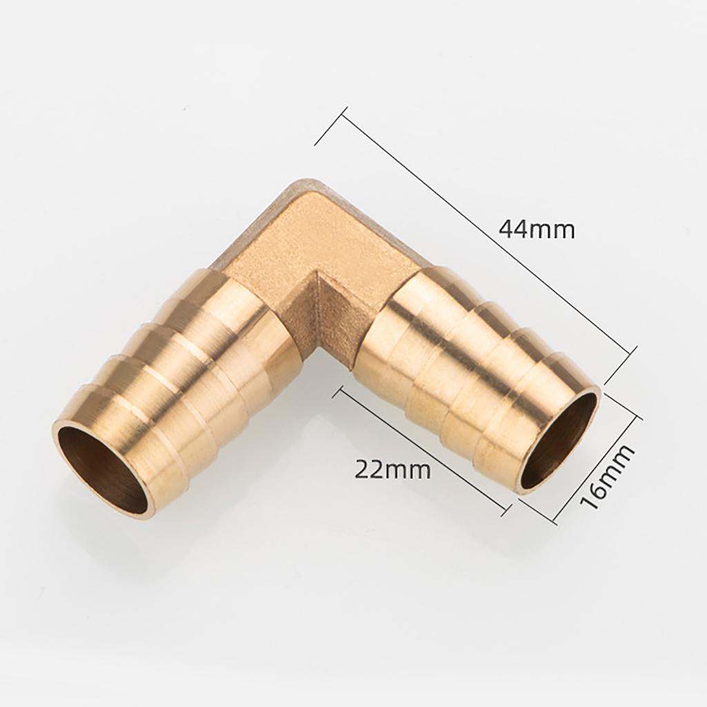 8/10/12/16mm Barb Tail Brass Hose Fitting Pagoda Air Fuel Water Gas Tube Connector Joint Adapter Irrigation Pipe Couplings