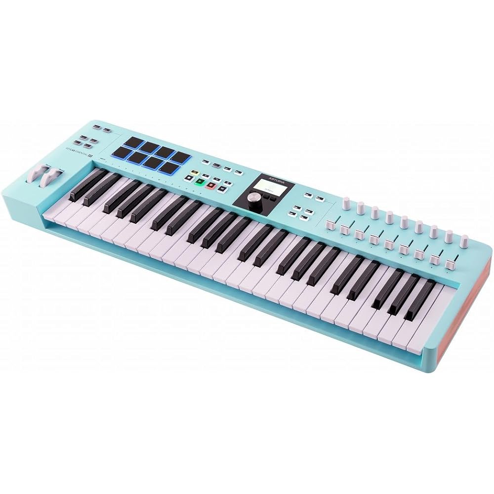 Arturia Controlador de teclado MIDI KeyLab Essential 49 mk3 Aquamarine