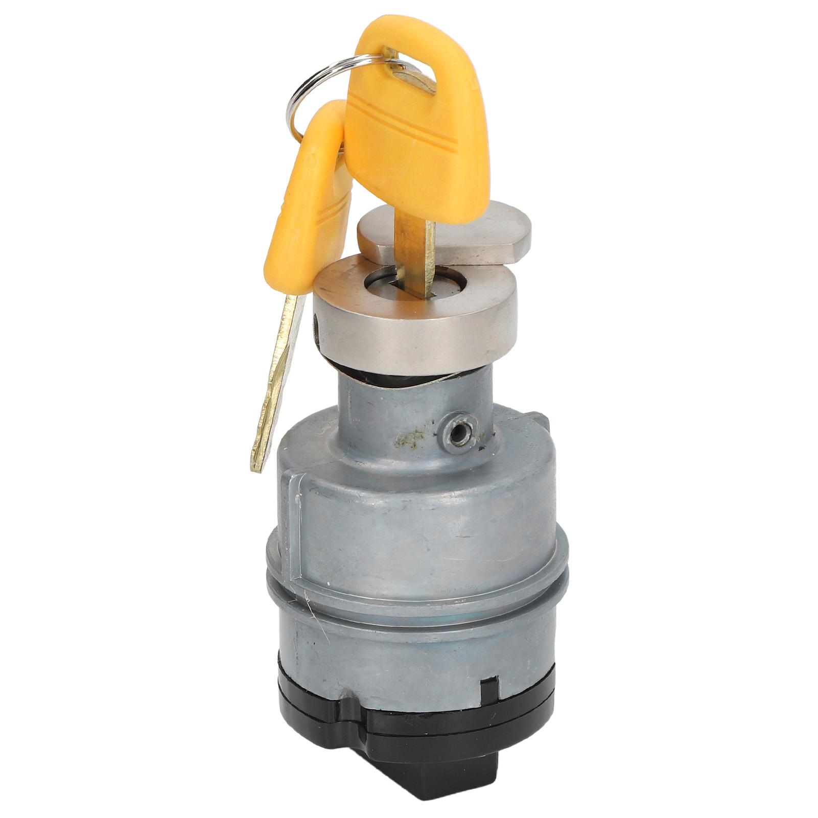 

Выключатель зажигания KHR3078 из легированной стали, красная медь, выключатель зажигания для экскаватора с 2 ключами для