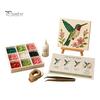 Durable Beach Style Crafts DIY Sea Glass Art Mosaic Kit, Ocean Animal Themed Craft Set for Adults Kits Beginner, Handmade Material Pack Coastal