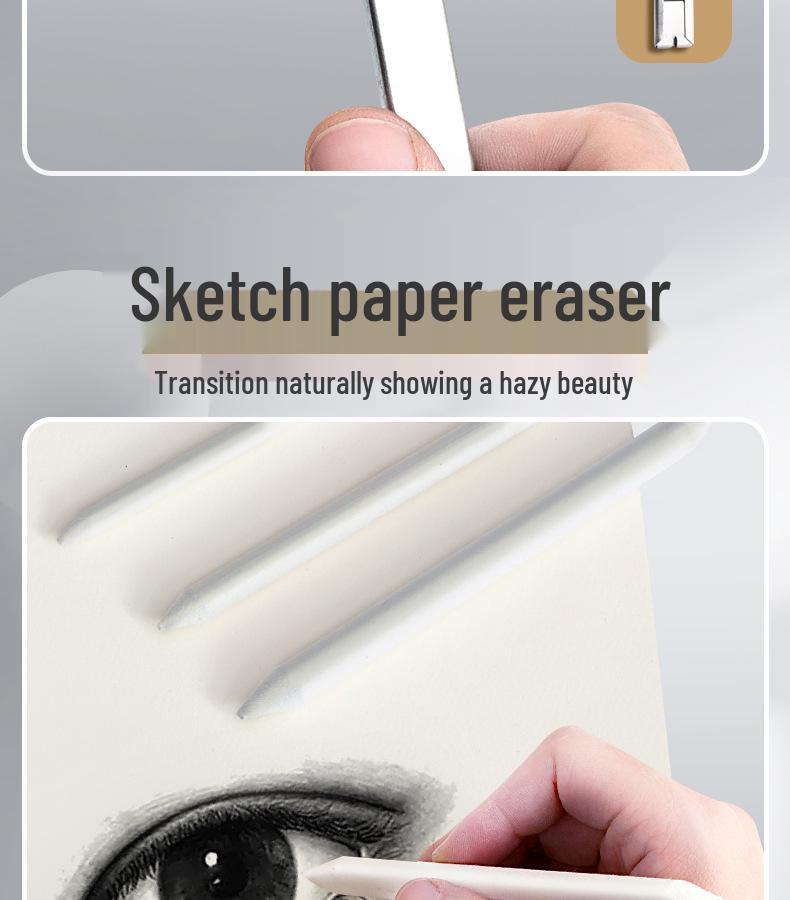 Professional Sketch & Charcoal Pencil Set for Students & Beginners