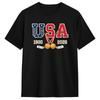 1980 and 2026 USA TShirt Harajuku T Shirts ShortSleeve Streetwear Tops Summer Cotton Oversize Clothing