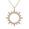 Collana Pendente Cristallo Oro Moda Luna Stella Sole Choker per Donne Ragazze 2021 Personalizzato Regalo Migliore Amica