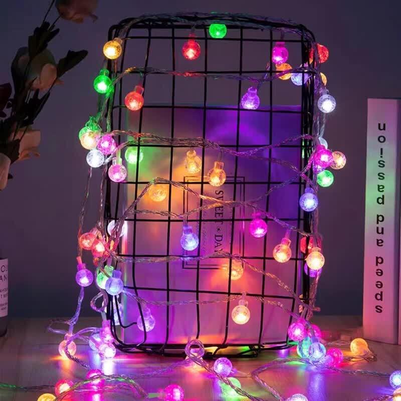 Enpufike LED Bubble Ball String Lights