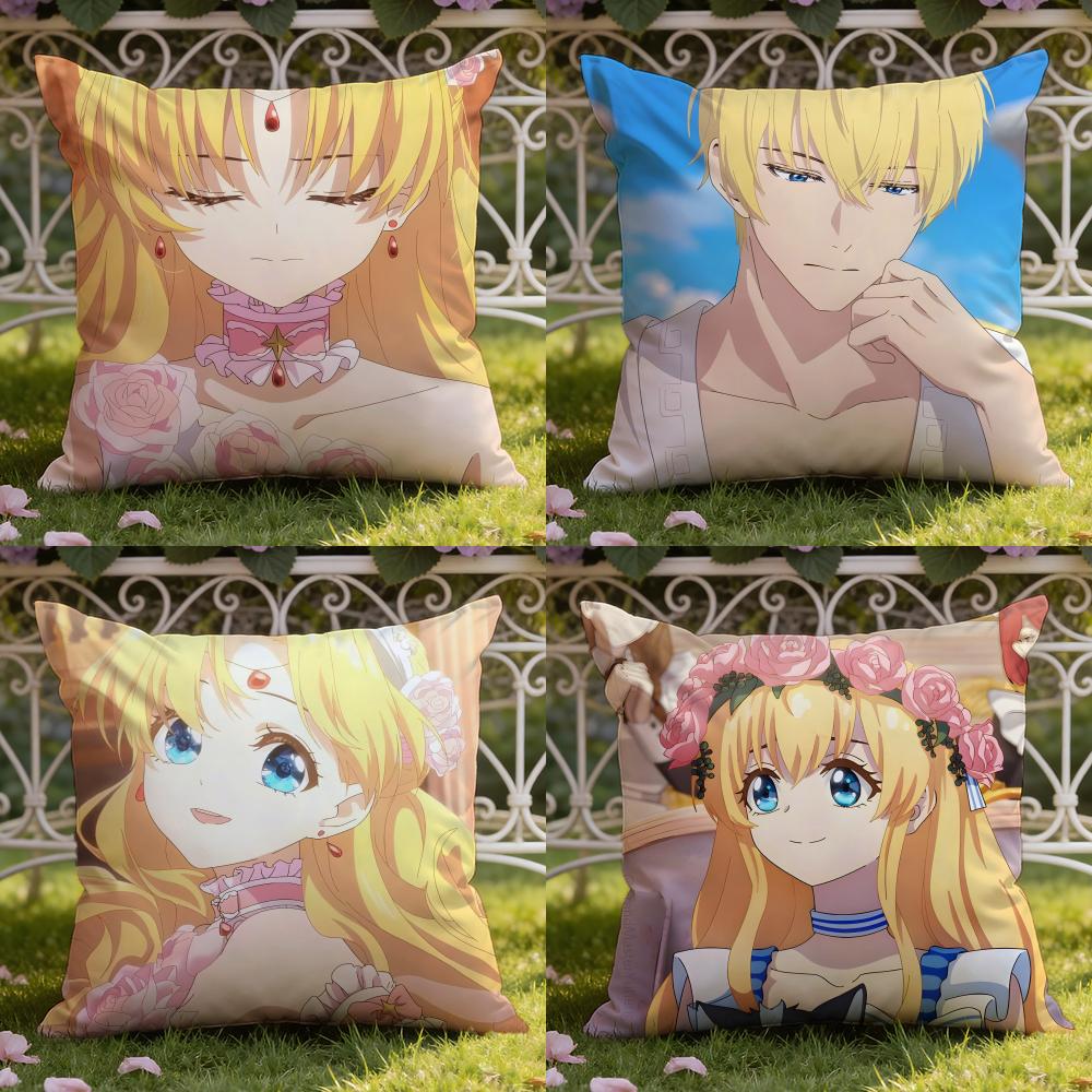 Cartoon W-Who M-Made Me a P-Princess Cushion Cover Home & Car Dual-Scene Pillow Cover: Reversible for Premium Comfort