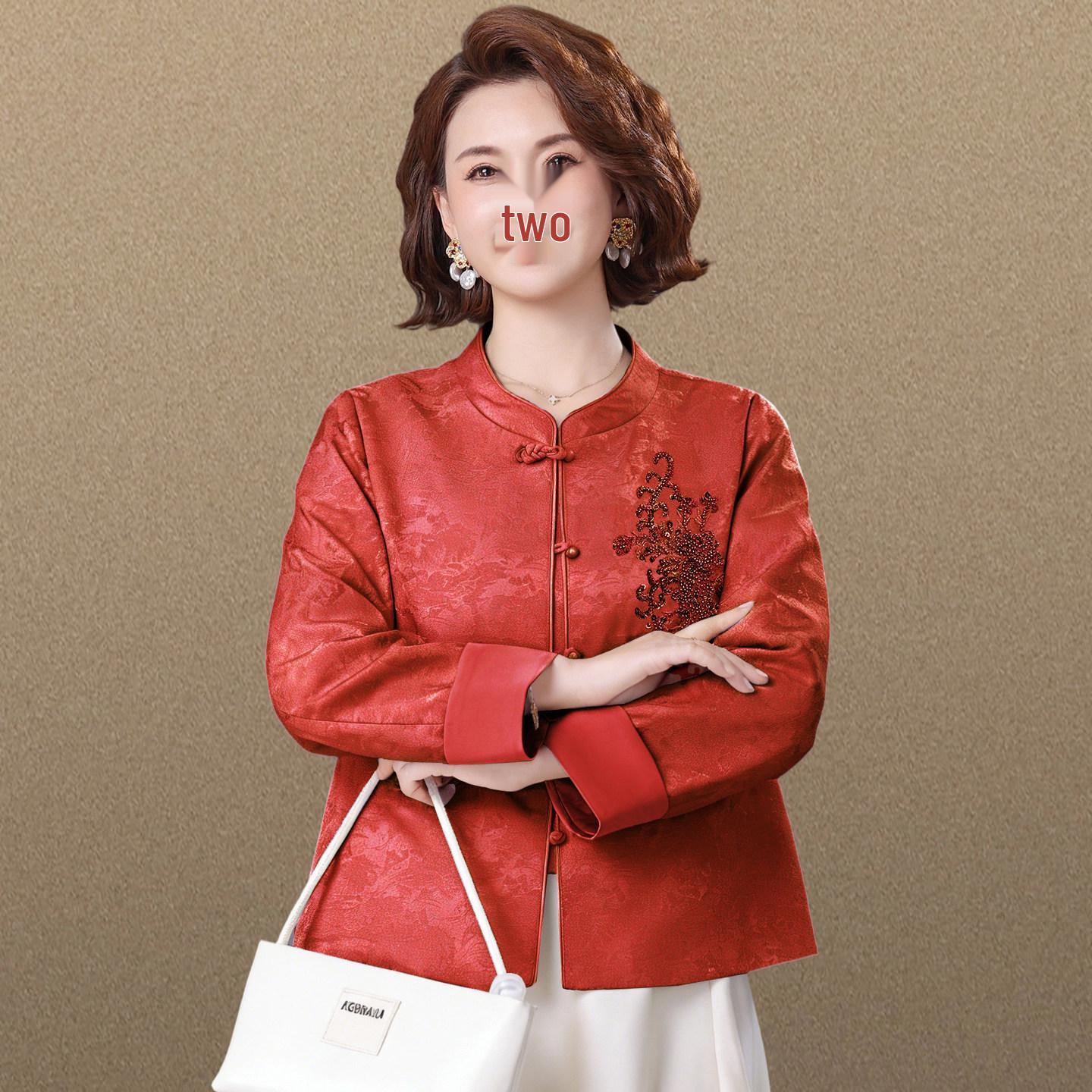 

Stylish Wide-Leg Spring Outerwear for Middle-Aged & Elderly Women - Perfect for Mother s Day 2026 L (Recommend Up to 105 lbs)