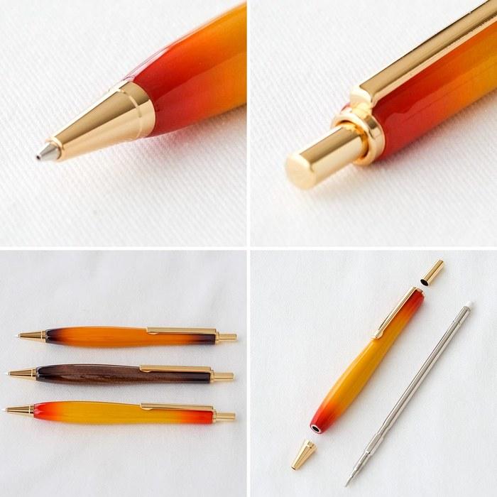 [Luminio] Wooden Mechanical Pencil 0.5mm - Sunburst (Maple Wood)