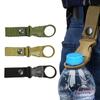 1pc Camping Webbing Buckle Hook Water Bottle Holder Clip Outdoor Military Nylon Climb Carabiner Belt Backpack Hanger
