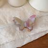 baizihuahu Side Bang Hair Clip, Three-Dimensional Butterfly Decor Hairpin, Acetate Plate Accessories for Secure Bangs And Half-Tied