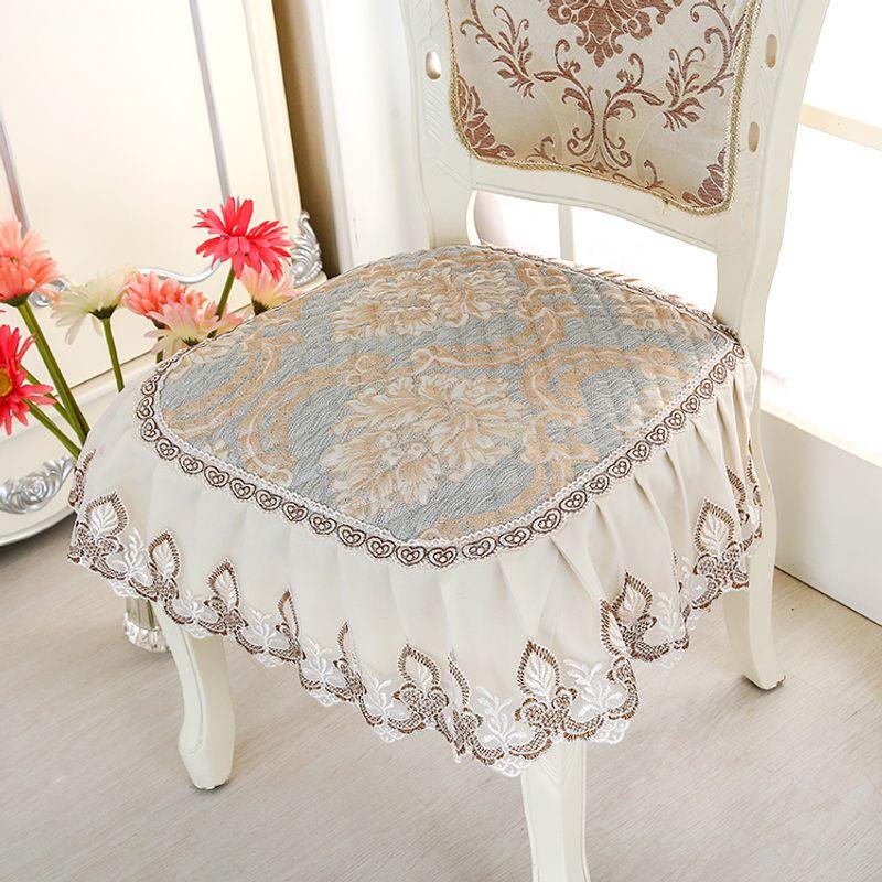 High-End Dining Chair Cushion Cushion All Year Round Fabric Chair Cushion Home Dining Chair Seat Cover Extra Large Chair Cover Stool Cover