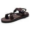 Fashion 2025 New Men's Sandals Summer Leisure Beach Flip Flops Outer Sandals Women Driving Slippers Roman Shoes Gladiator Sandals Lovers