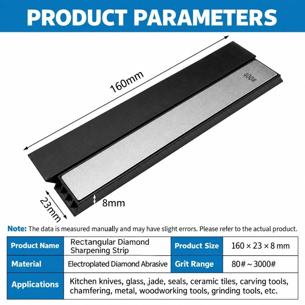 Grit 80-3000 Polishing Disc 160x30mm Sharpening Bar New Multi-purpose Sharpener