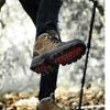 Cotton Shoes Men's Travel Sports Hiking Shoes High-top Outdoor Large-size Off-road Shoes Autumn and Winter Warm Men's Shoes