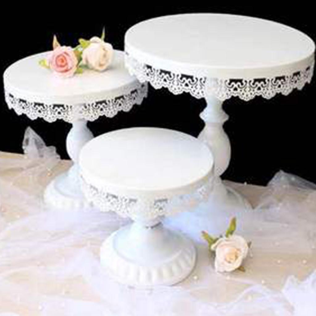Stojan na dort Evropský styl Kovový stojan na cupcaky na svatební oslavu Prodejna mléčného čaje Narozeninová oslava Bílý