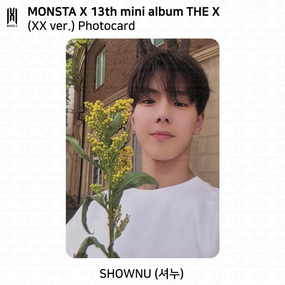 

MONSTA X 13-й мини-альбом THE X версия фотобук XX версия Официальная фотокарточка Shownu (XX)