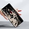 Cassa del telefono per Xiaomi Redmi 9 9a 9c 8 k40 Nota 9s 9 10 11 8 pro 7 11t 9t 8t Cover In Silicone Coque Naruto Sasuke Anime