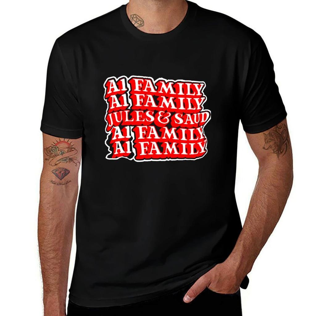 Jules and Saud Merch Jules and Saud Cotton Candy Merch A1 Family Mat Sau TShirt Summer Holiday TShirt