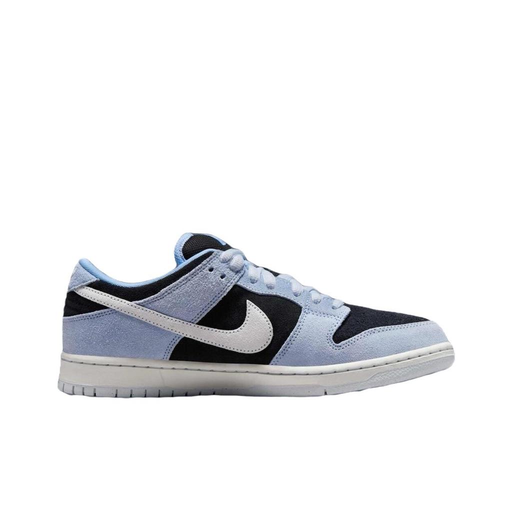 Nike Dunk Low SB Aluminum Unisex Sneakers Blue Black Football-Grey HF3063-400