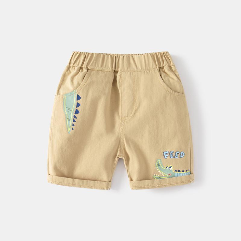 Modische Kinder Sommerhosen Jungen Fünfviertelhosen Baby Freizeithorts Kinder Cartoon Shorts