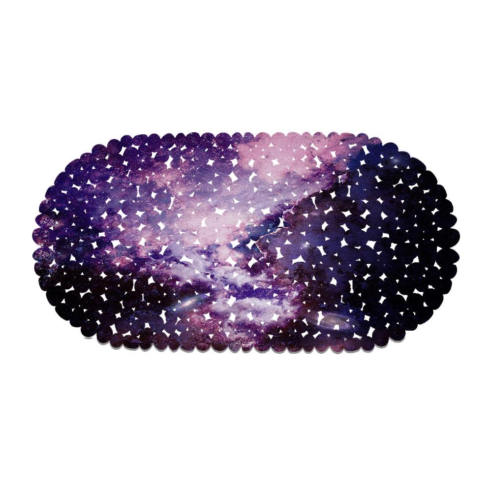 Beautiful Night Sky Picture Balcony Bathroom Mat Hydrophobic Non-Slip Door Mat Swimming Pool Public Places Non-Slip Floor Mat