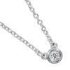 TIFFANY&Co. By the Yard Necklace Silver925/diamond 1.6g Women Used