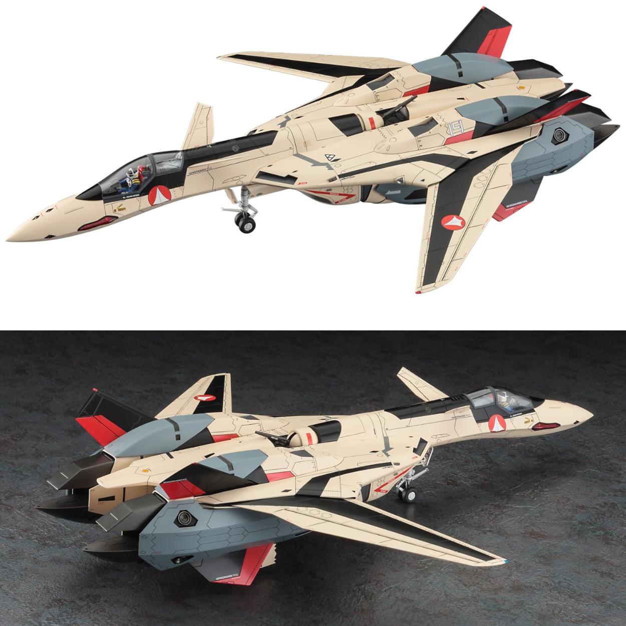 Hasegawa Macross Plus Набор Пластиковая Модель Масштаб 65888 YF-19 с Fast 1/48 (Самолет)