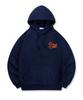 [Non-Fleece Or Fleece-Lined] Dirty Cash Print Hooded Sweatshirt (Type B)