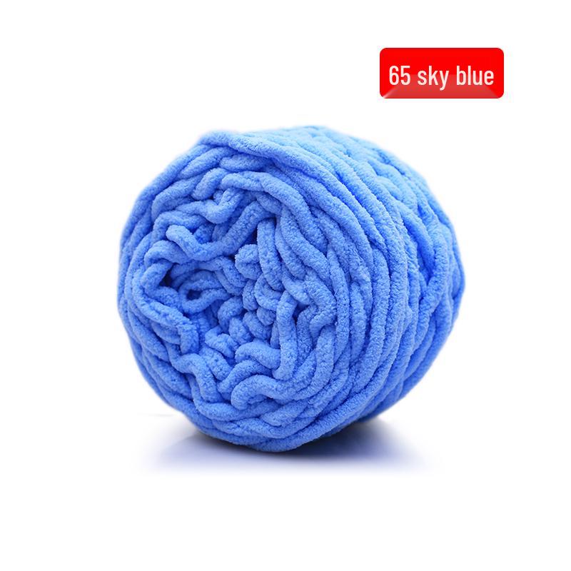 Ice Bar Chunky Soft Yarn for Hand-Knitted Scarves, Crochet Hooks, Slippers, and DIY Projects for Men and Women