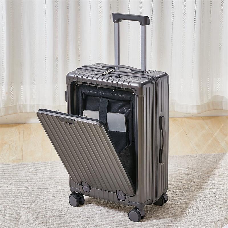 Xiaoyan Front-Opening Hardside Spinner Luggage 24 inch