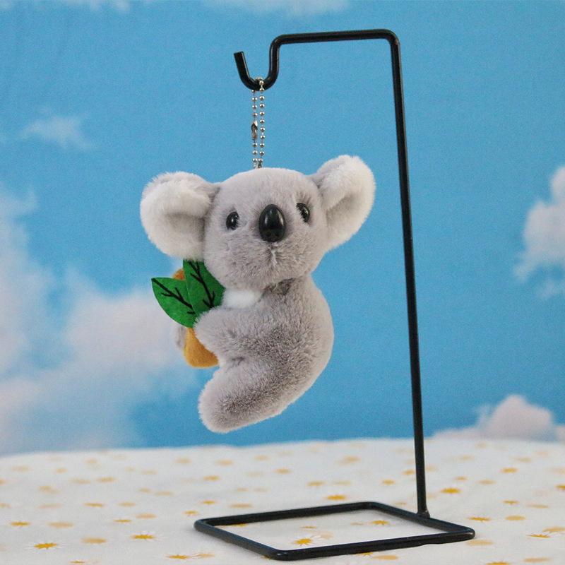 1Pcs Creative Plush Toy Koala Keychain Cute Cartoon Plush Koala Fun Keychain Girl Women'S Backpack Decoration