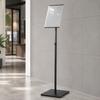 A4 Poster Display Stand Clear Visibility for Retail Shops, Exhibitions