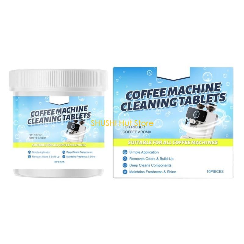 Heavy Duty Coffee Machine Cleaner Tablets Eliminate Limescale And Grime In Step D57B