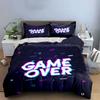 Gaming Room Decor Three-Piece Multiple Sizes Kid'S And Adults' Bedroom Exquisite 3Pc Bedding Set, Gift