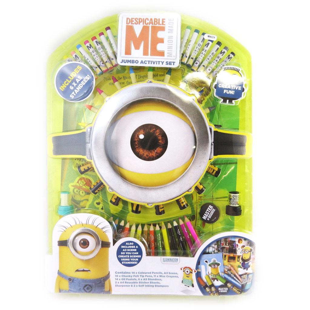 Minions [M8331] - Set d'activité jumbo 'Minions' (62 pièces) 43x33 cm