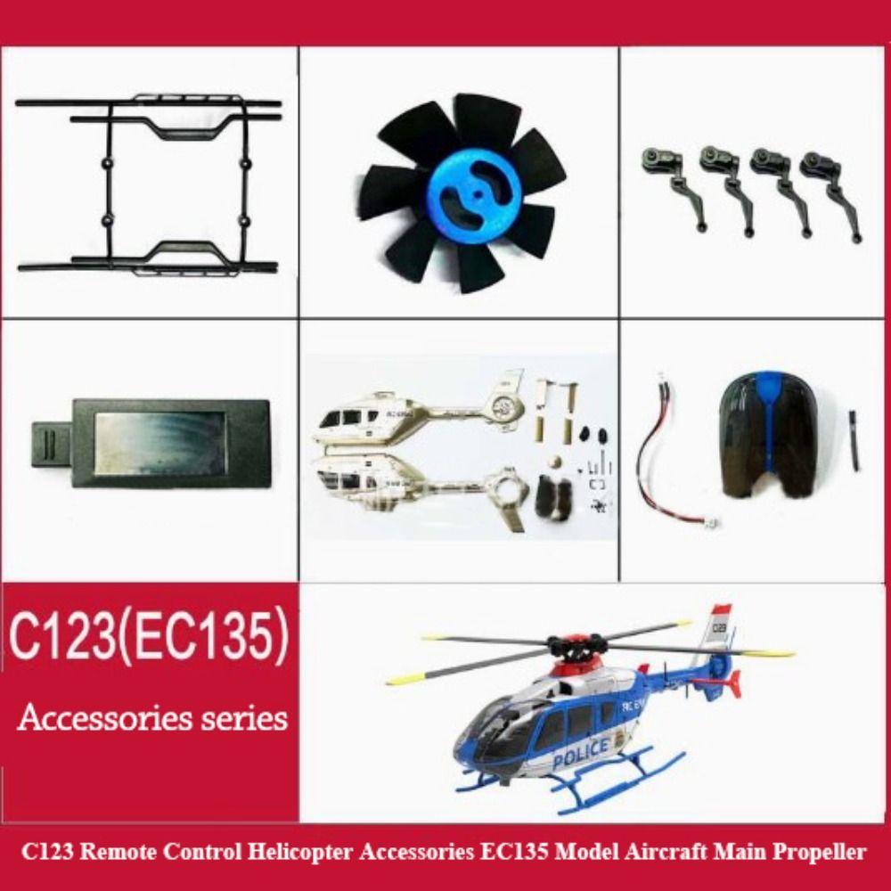 Remote Control Helicopter Accessorie EC135 Model Aircraft Main Propeller