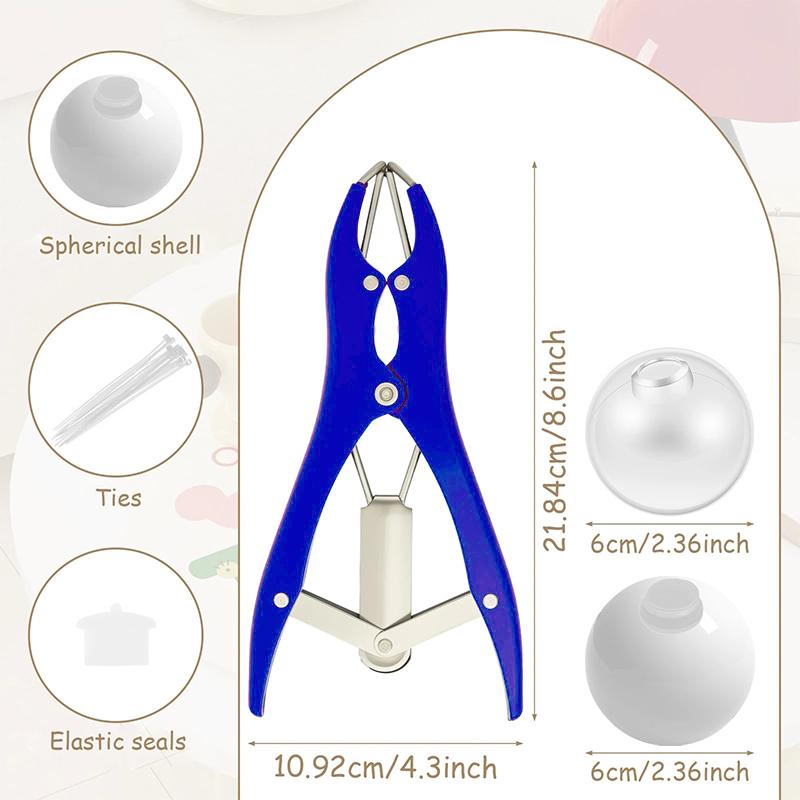 10/15/20Pcs Diy Stress Ball Kit Make Your Own Stress Toy Blank Pressure Ball Skin Diy Kit With Expander Tool Squishy Toy