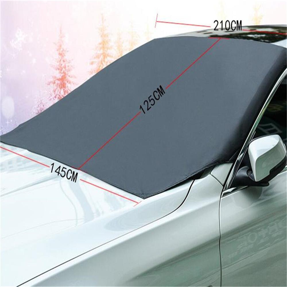 

Car Windshield Uv Rays Sunshade Snow Cover Magnetic Rain Frost Guard Protector