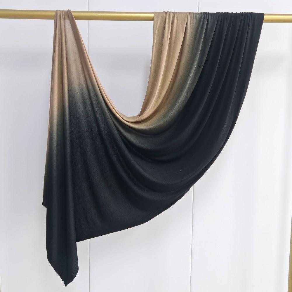 Breathable Fabric Muslim Hijab Scarf Soft Texture Stylish Bandana Breathable Hijab  For Women