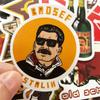 50 Stück gemischte Sowjetunion Stalin UDSSR CCCP HET Aufkleber DIY Vintage wasserdichte PVC-Gepäckaufkleber