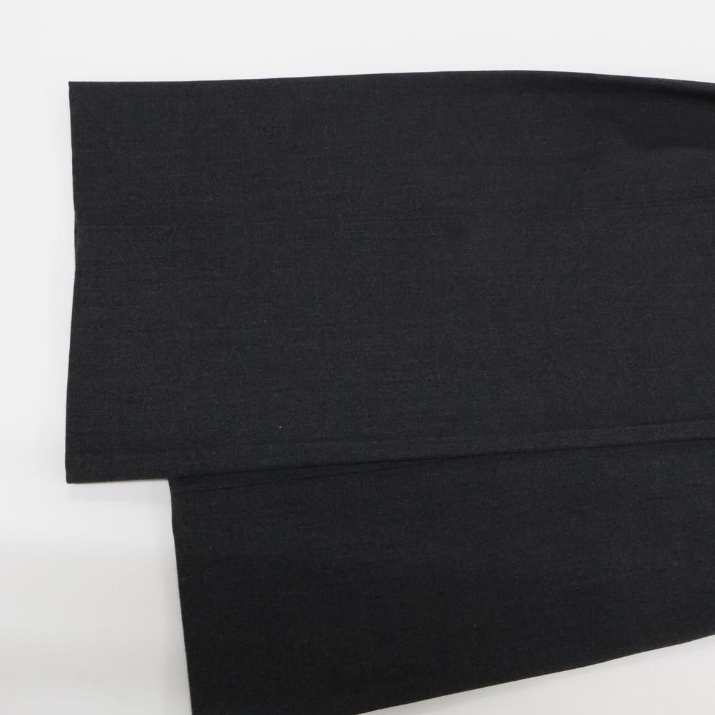 BACCA Charcoal wool rayon twill trousers Bottoms 36 charcoalUsed
