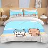 Cute Bear Bedding Set Duvet Cover 3d Bedding Fashion Design Decoration King Duvet Cover Set Double Bed Set Bedding Sets