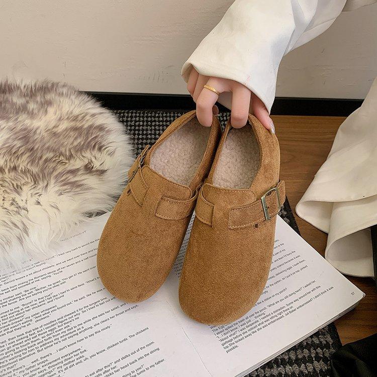 Inner height-increasing retro all-inclusive Birkenstocks, new lazy casual single shoes in spring and autumn