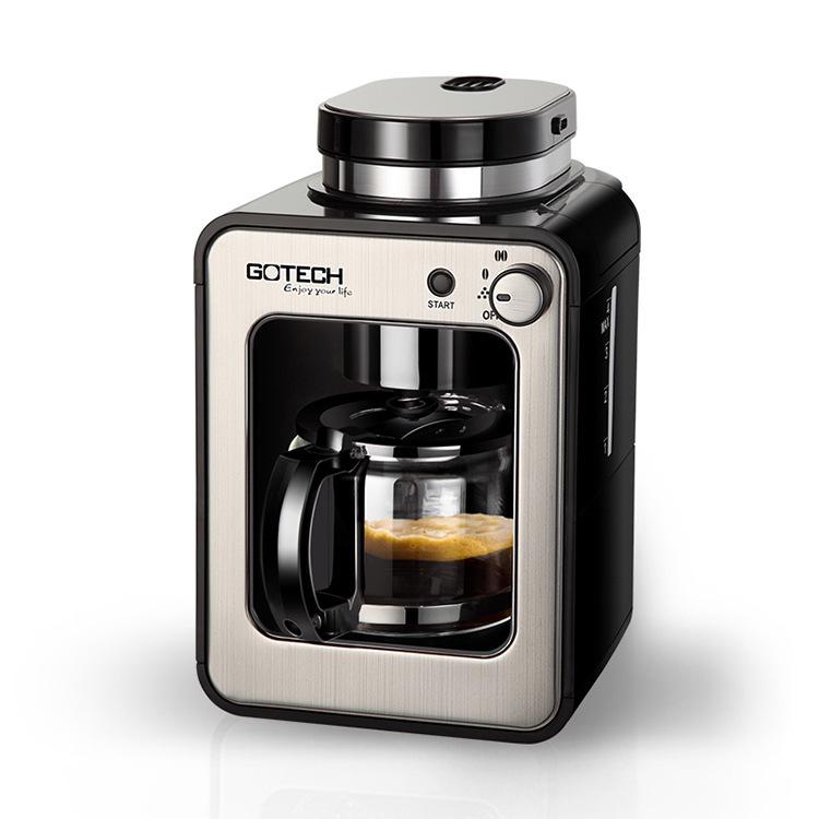 Compact Fully Automatic Coffee Maker with Fresh Grind & Brew Function